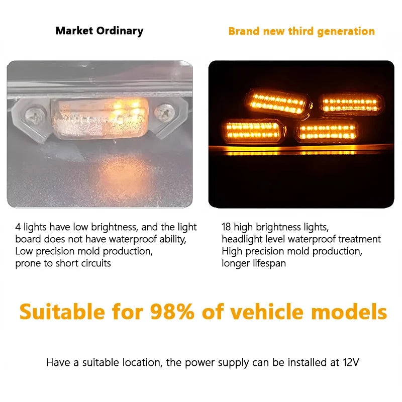 Front Grille Light For Cars And Trucks Off Road Easy Install by superior interior and more