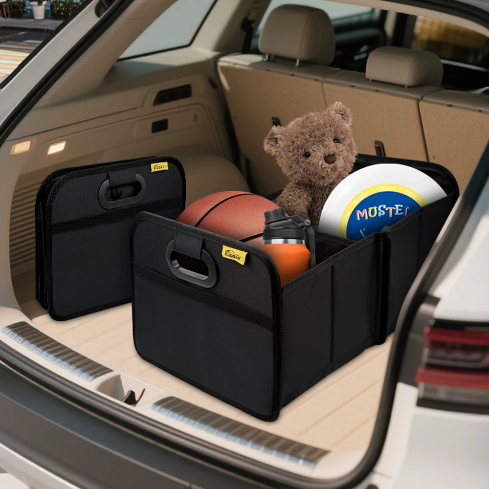 Hign-concerned Foldable Car Storage Box for Trunk and Camping