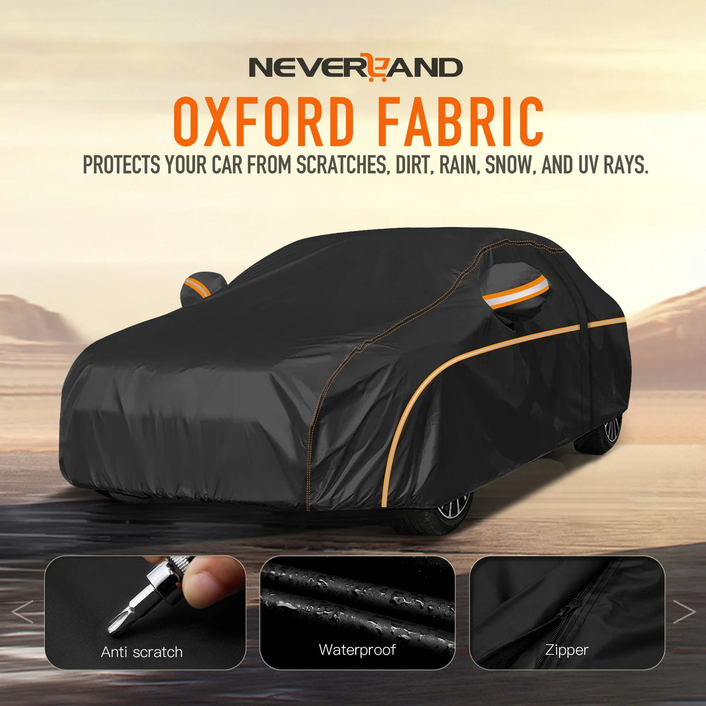 Hign-concerned BMW 3 Series Car Cover Outdoor Waterproof 210D