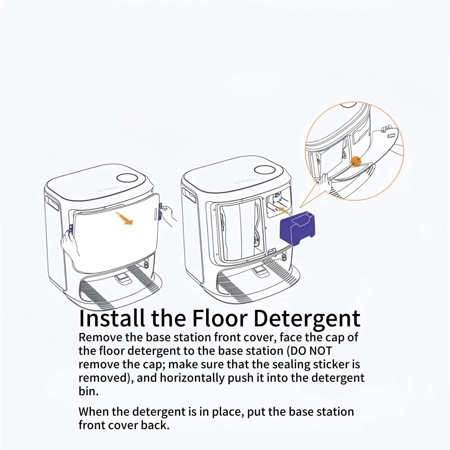 Floor Cleaning Solution for Narwal Freo Z Vacuum Lemon Basil by superior interior and more