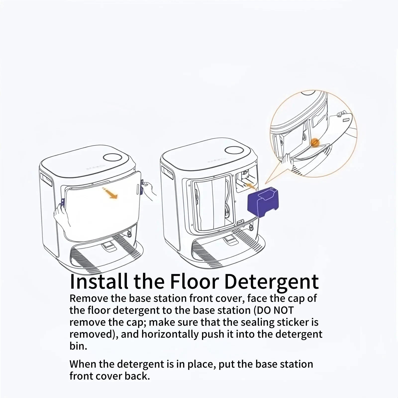 Floor Cleaning Solution for Narwal Freo Z Vacuum Lemon Basil by superior interior and more