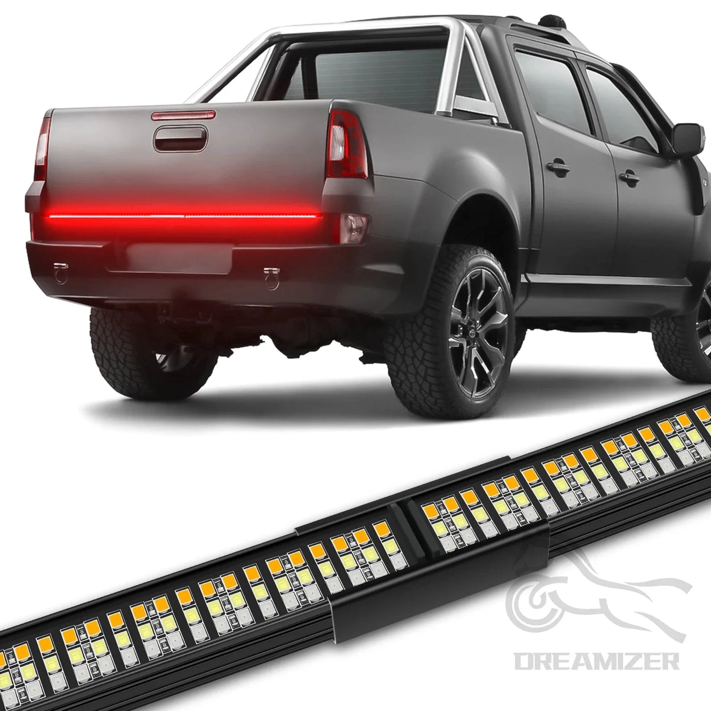 Universal 4 Row 864 LED Tail Light Strip For Trucks by superior interior and more