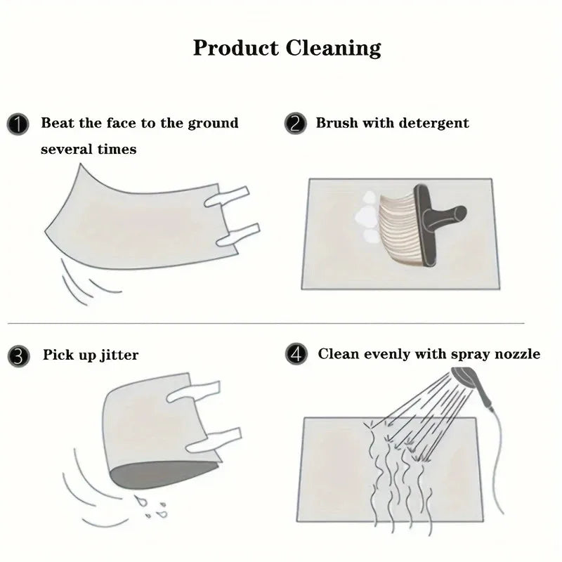 4pcs Set Of Halloween Smile Pattern Car Carpet, Four-season Vehicle Carpet, Durable Non-Slip Full Coverage Mats , Easy To Clean