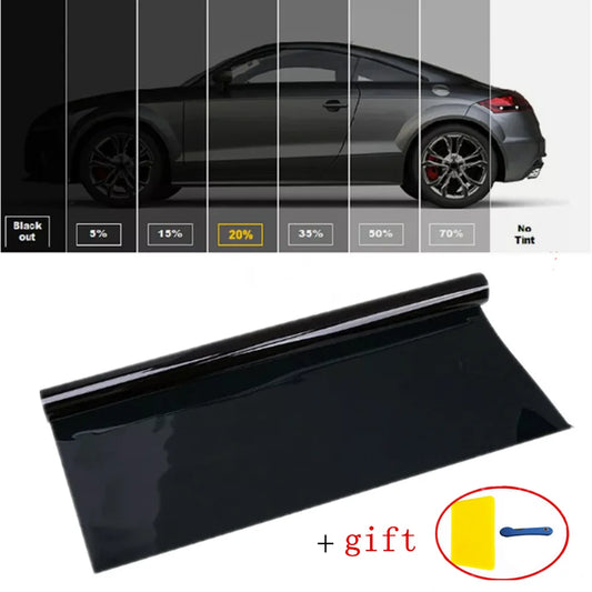 Nano Carbon Window Tint Film Uncut Roll 5 15 25 35 VLT