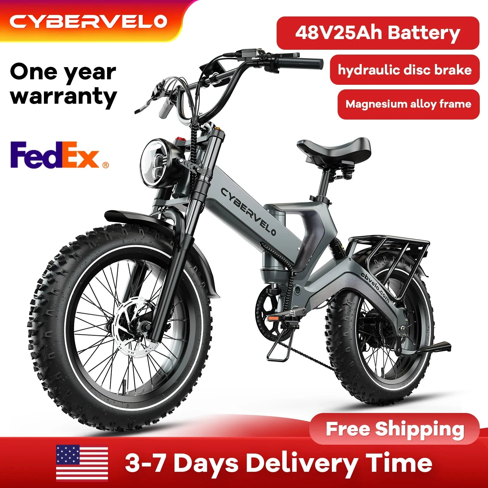 CYBERVELO EK6 Folding Electric Bike 2000W Peak 35MPH by superior interior and more