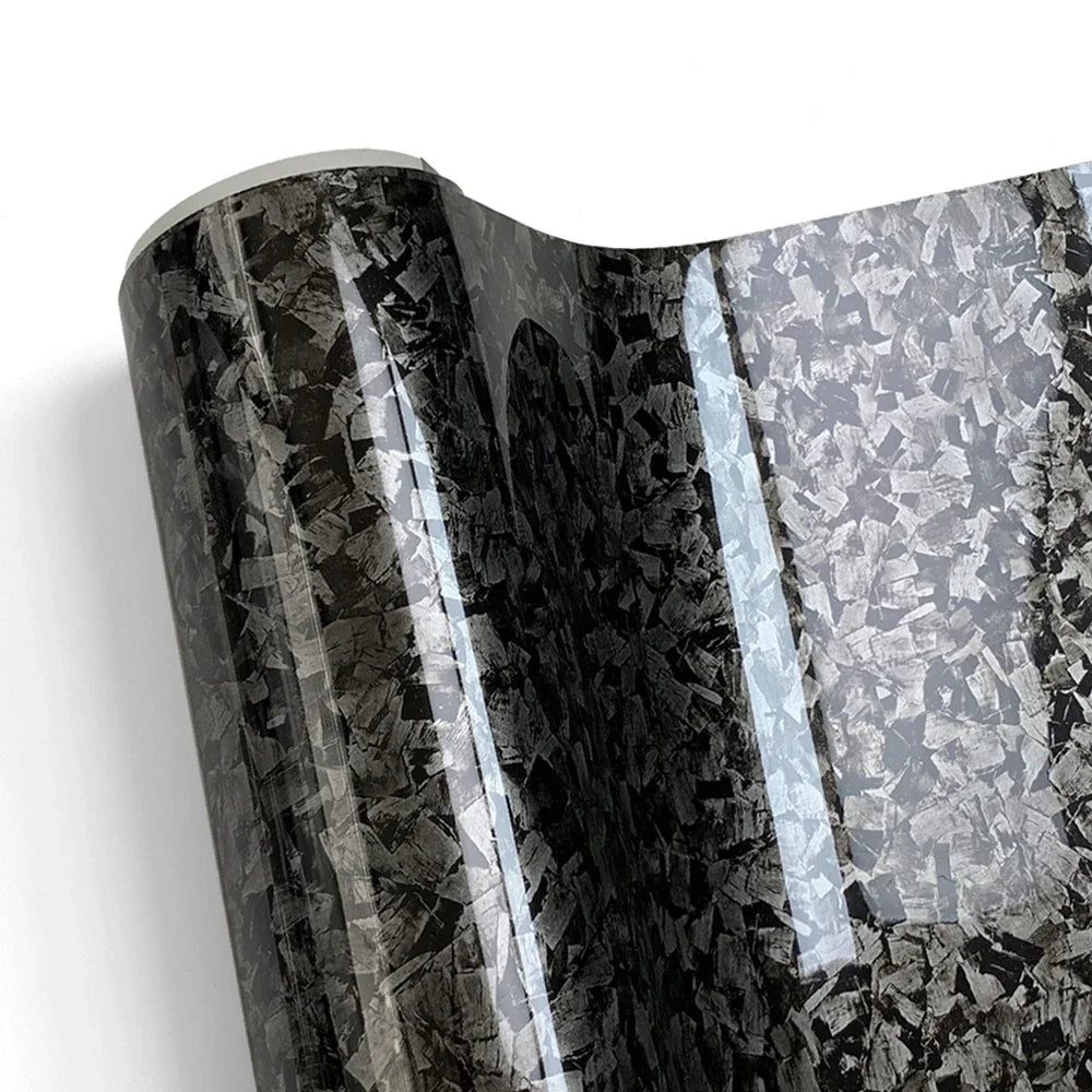 Carbon Fiber Vinyl Wrap Film For Cars Self Adhesive Sticker