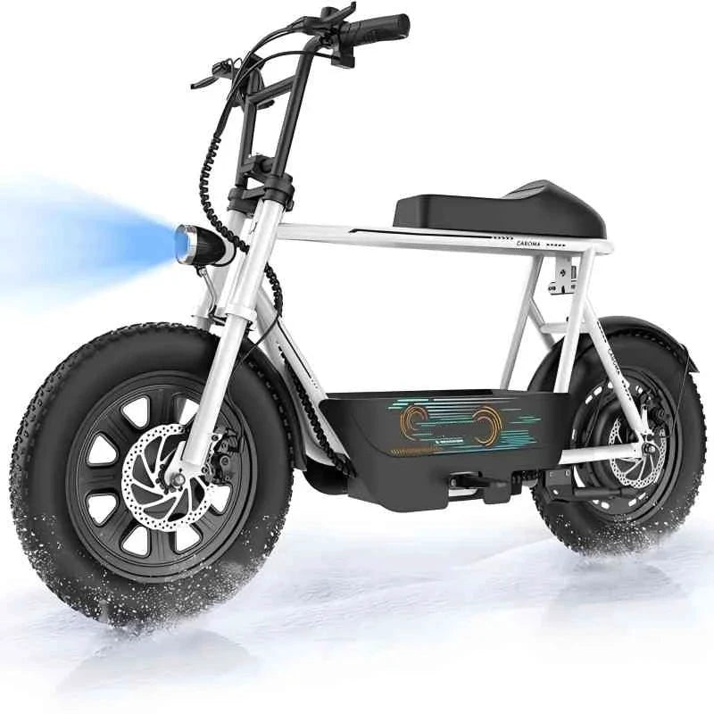 CAROMA Peak 1200W Electric Scooter With Seat For Adults by superior interior and more