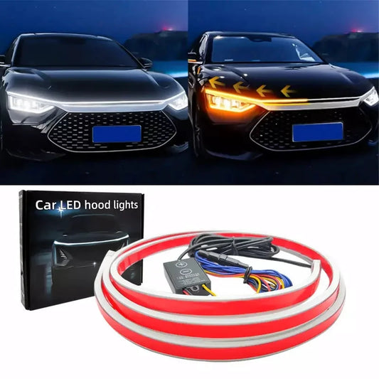 LED Car Hood Light Strip DRL Daytime Running Light by superior interior and more