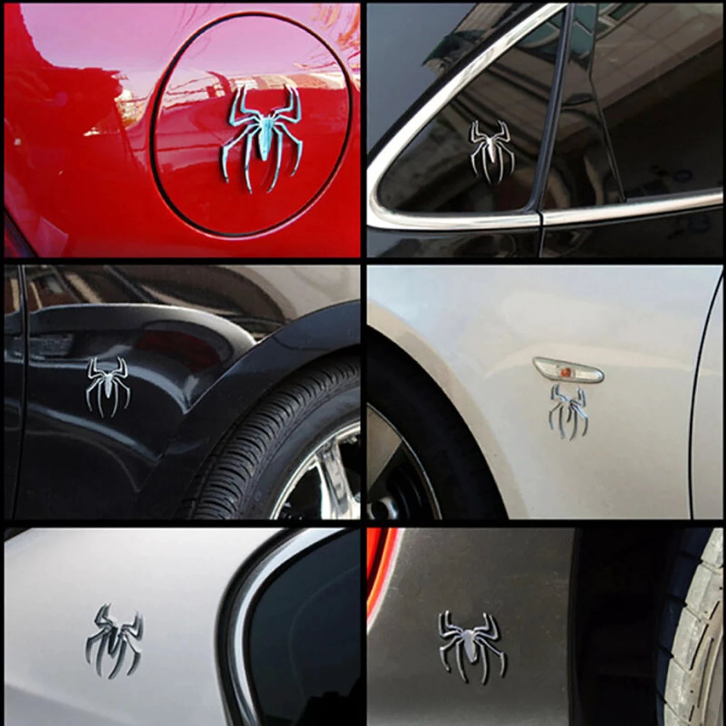3D Spider Chrome Car Emblem Sticker Badge Auto Logo by superior interior and more