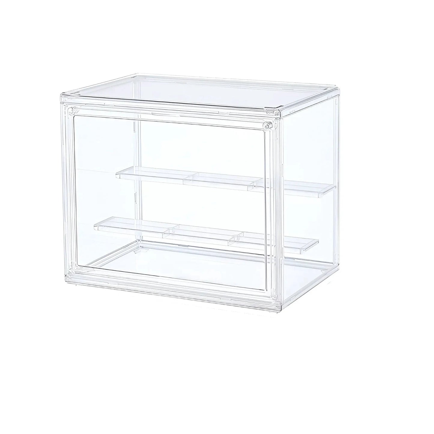 NONECN Dustproof Clear Stackable Display Box For Collectibles And Cosmetics by superior interior and more