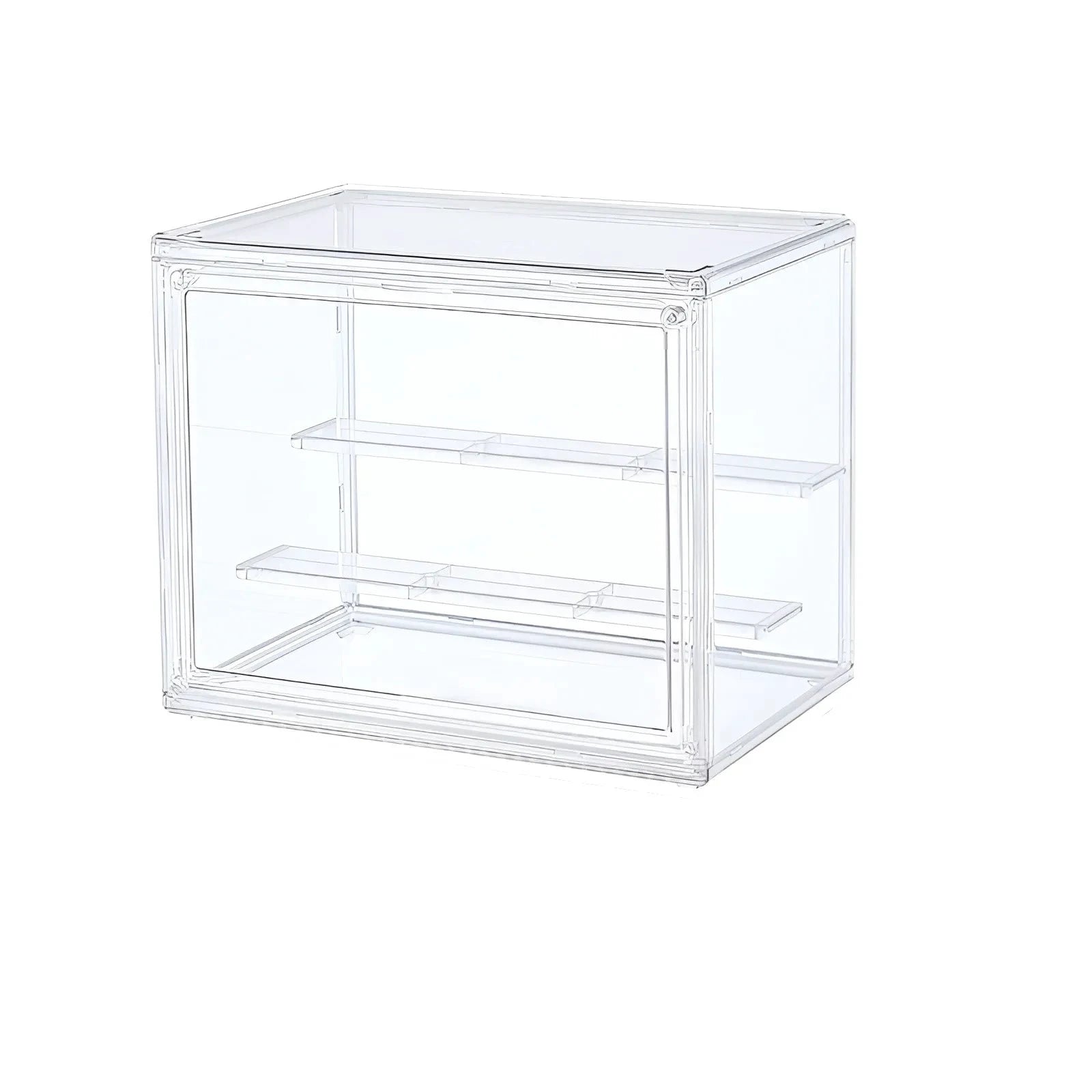 NONECN Dustproof Clear Stackable Display Box For Collectibles And Cosmetics by superior interior and more