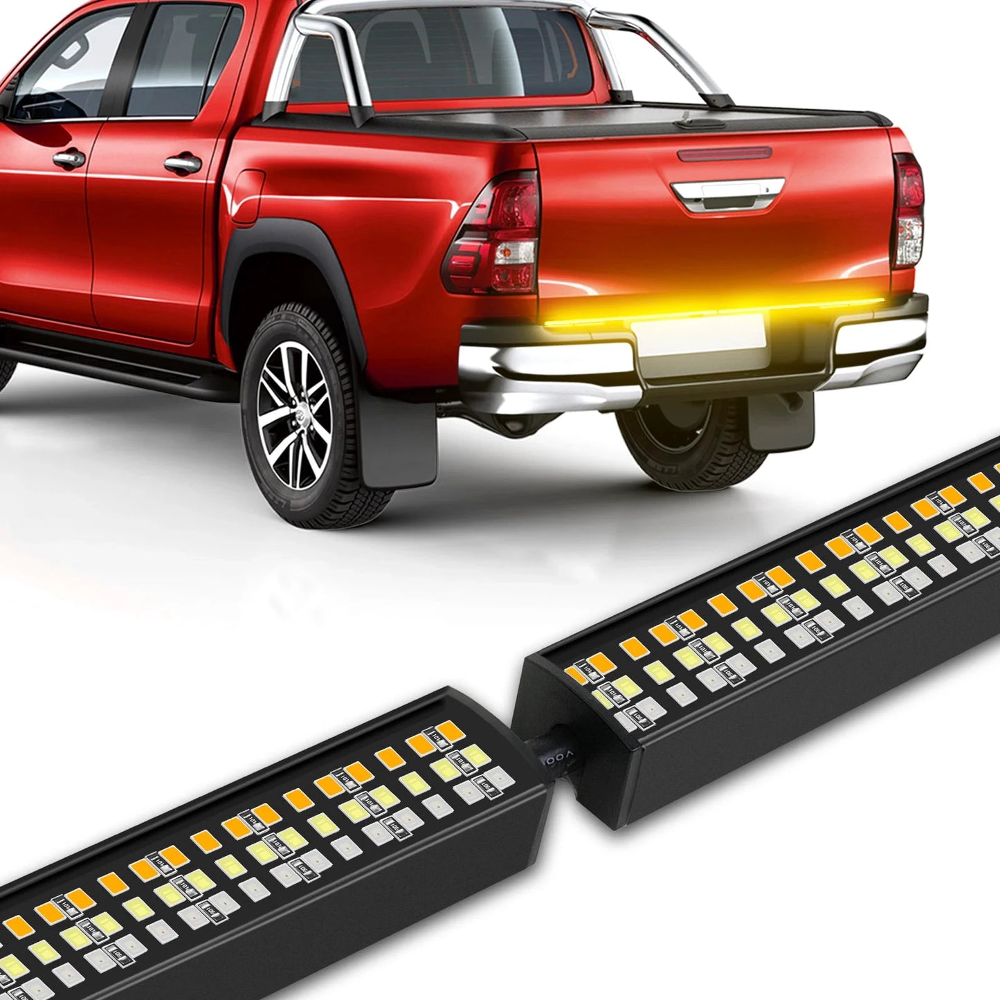Universal Tailgate LED Light Bar With Brake Turn Signal by superior interior and more