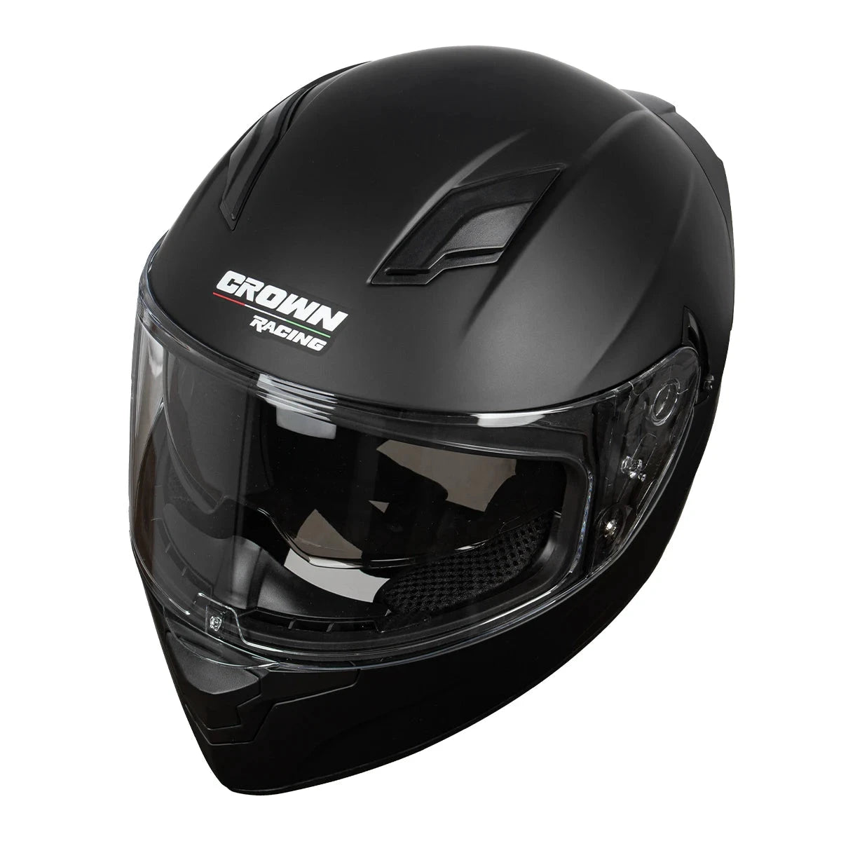 Rock Rufi Full Face Motorcycle Helmet Dual Lens DOT Certified by superior interior and more