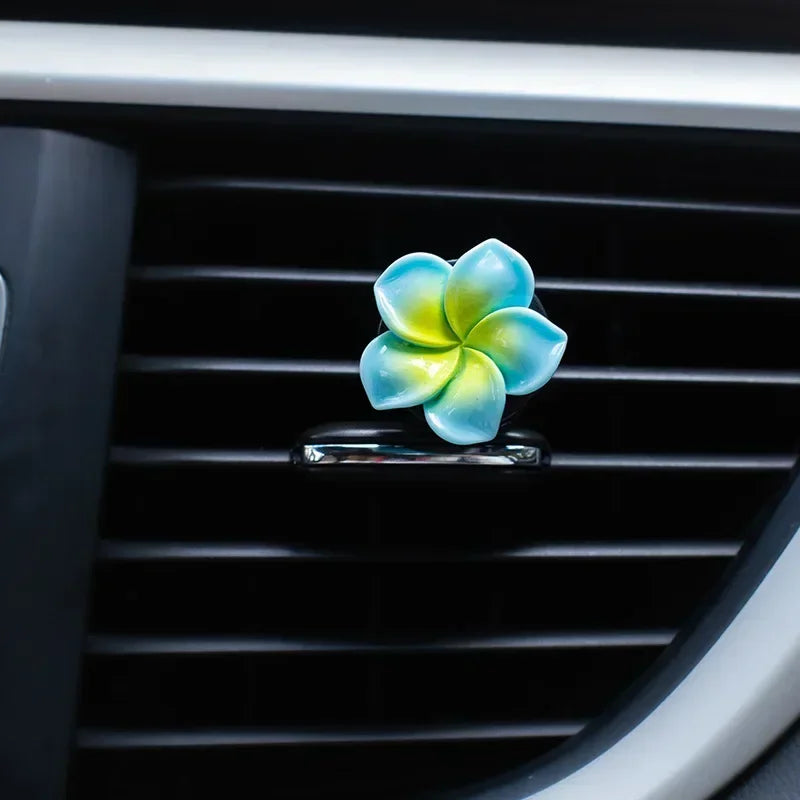 Hign-concerned Car Fragrance Clip Flower Ornament Decoration